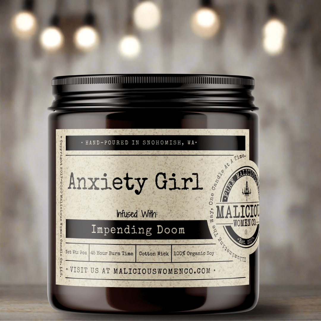 Anxiety Girl - Malicious Women Co. - Candles