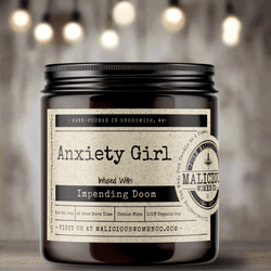 Anxiety Girl - Malicious Women Co. - Candles
