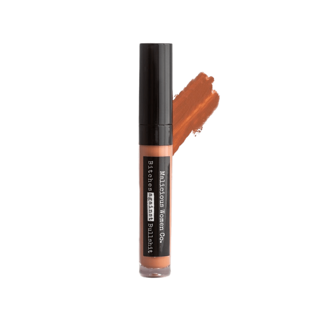 Bitches Against Bullshit - Malicious Matte Liquid Lipstick - Bitch Mode! (Medium Nude) - Malicious Women Co. - Makeup