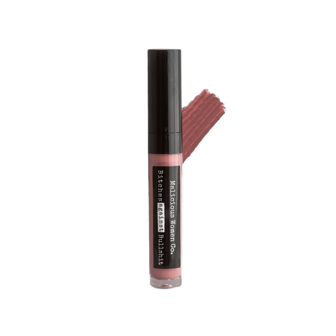 Bitches Against Bullshit - Malicious Matte Liquid Lipstick - Bitch Switch! (Muted Lavender) - Malicious Women Co. - Makeup