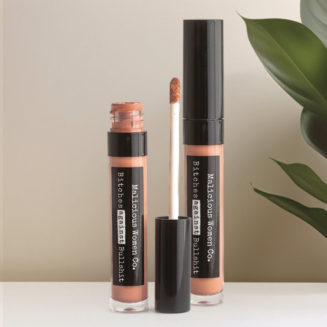 Bitches Against Bullshit - Malicious Matte Liquid Lipstick - Work, Bitch! (Peachy Nude) - Malicious Women Co. - Makeup
