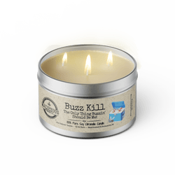 Buzz Kill Outdoor Citronella Candle - Select Your Scent - Malicious Women Co. - Summer Candle
