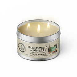 Campfires & Cocktails! Outdoor Citronella Candle - Select Your Scent - Malicious Women Co. - Summer Candle