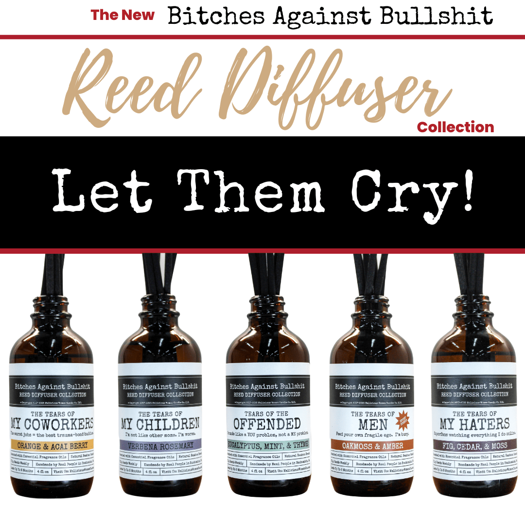 Diffuse It! 4 oz Reed Diffuser - Gift Boxed - Malicious Women Co. - Reed Diffuser