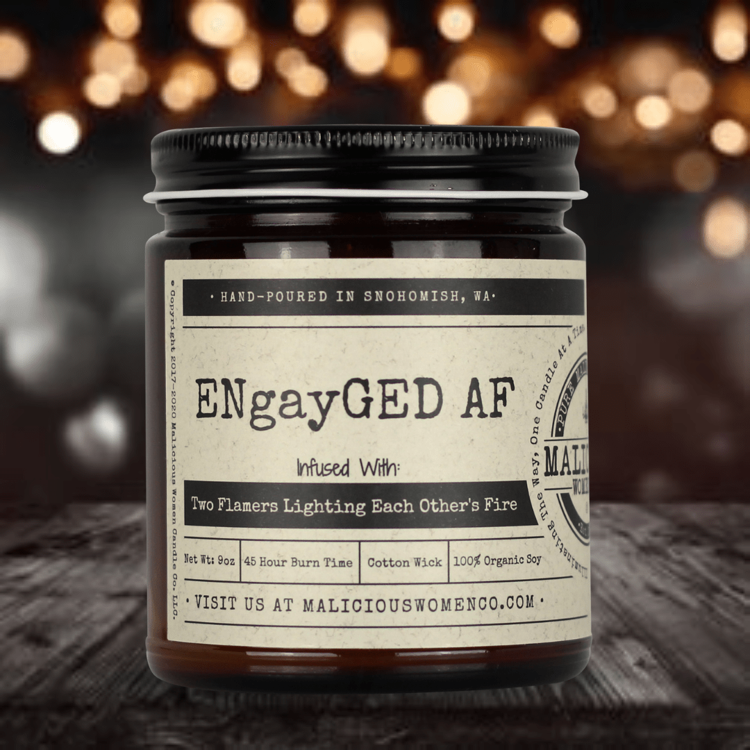 EnGAYged AF Scent: Lemon Drop Martini - Malicious Women Co. - Candles