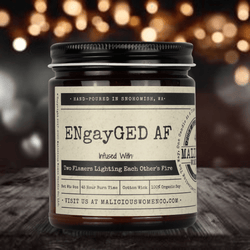 EnGAYged AF Scent: Lemon Drop Martini - Malicious Women Co. - Candles