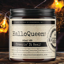 HalloQueen! Infused With "Creepin' It Real!" - Malicious Women Co. - FallCandles