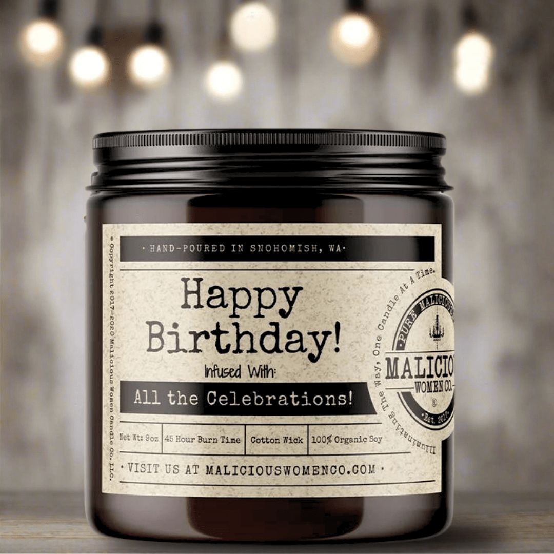 Happy Birthday! - Malicious Women Co. - Candles