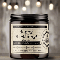 Happy Birthday! - Malicious Women Co. - Candles