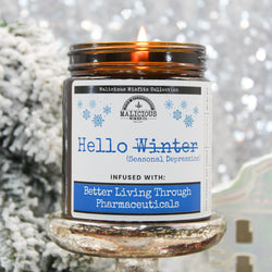 Hello Seasonal Depression - Malicious Misfits Collection - Malicious Women Co. - MM Candles