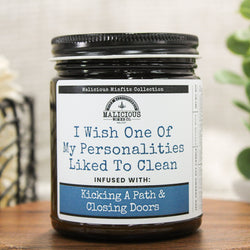 I Wish One Of My Personalities - Malicious Misfits Collection - Malicious Women Co. - MM Candles