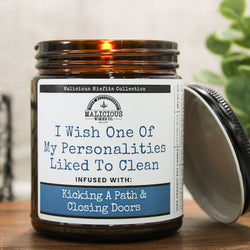 I Wish One Of My Personalities - Malicious Misfits Collection - Malicious Women Co. - MM Candles