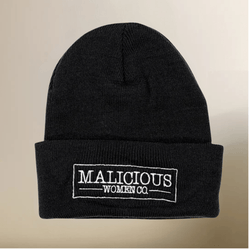 Logo Malicious Women Co Beanie - Malicious Women Co. - Apparel