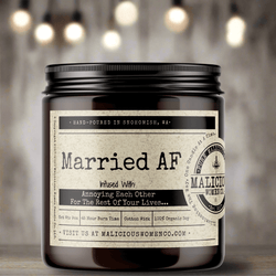 Married AF! - Malicious Women Co. - Candles