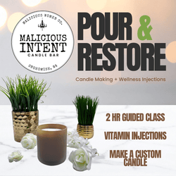 Pour & Restore - Malicious Women Co x Radiant Beauty MedSpa - Malicious Women Co. - Malicious Intent