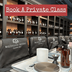 Private Group Malicious Intent Candle - Pouring Class - Malicious Women Co. - Malicious Intent