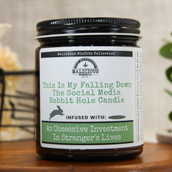Social Media Rabbit Hole - Malicious Misfits Collection - Malicious Women Co. - MM Candles