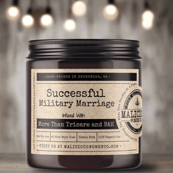 Successful Military Marriage - Malicious Women Co. - Candles