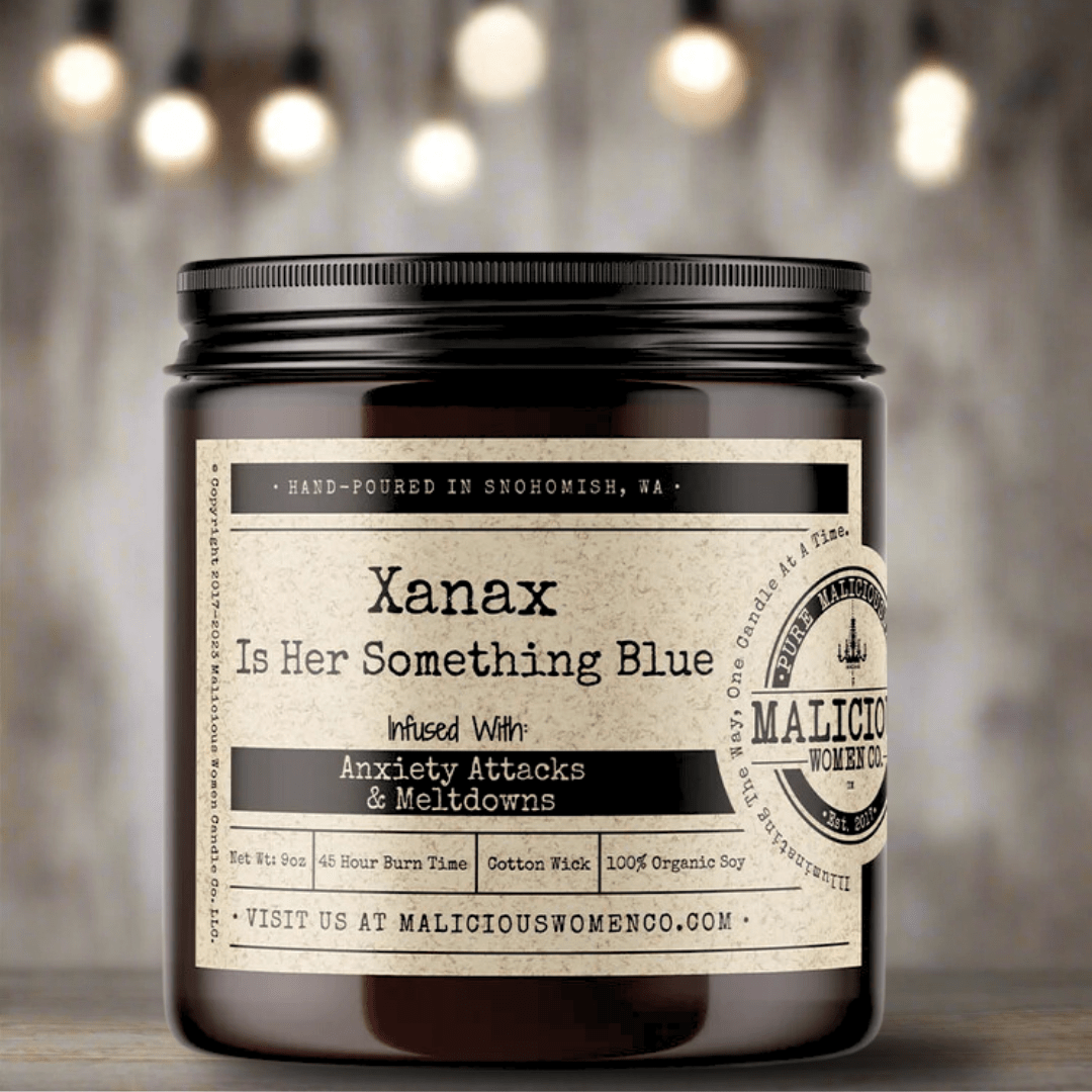 Xanax Is Her Something Blue - Malicious Women Co. - Candles