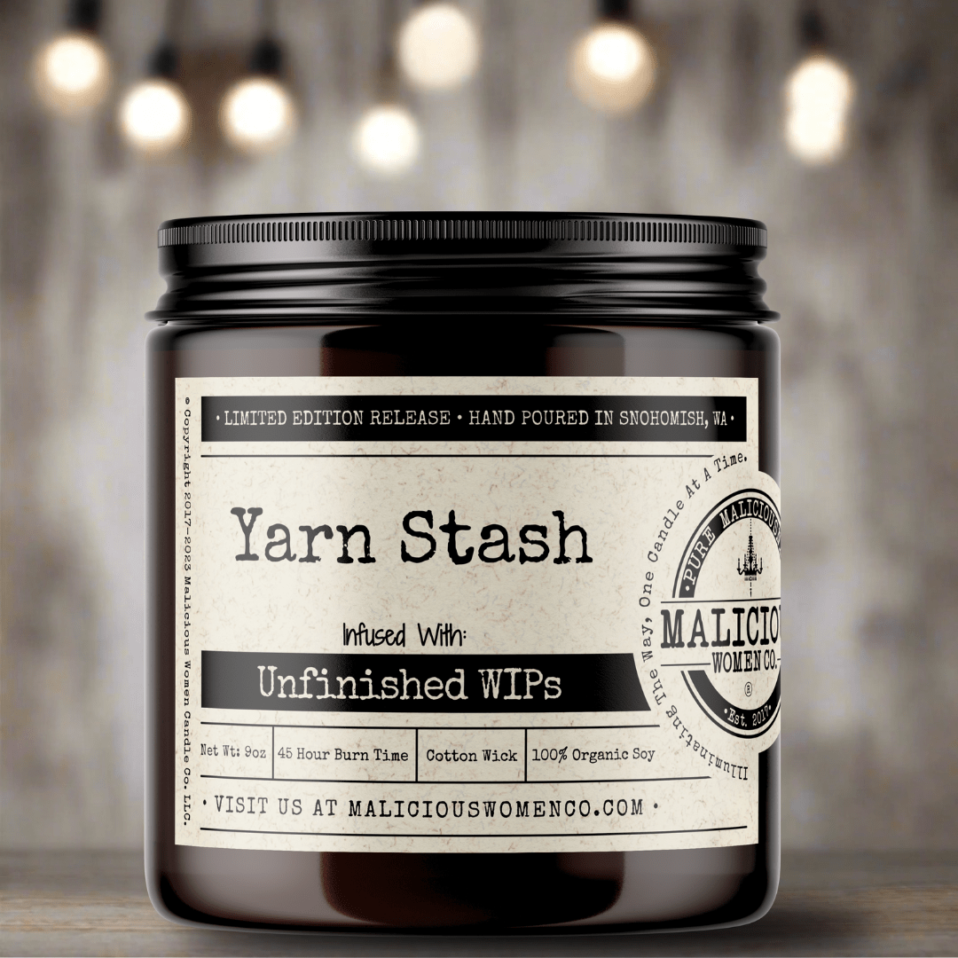 Yarn Stash - Malicious Women Co. - Candles