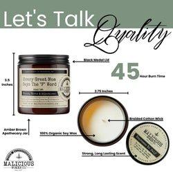 You’re, Like Really Hard. (To Shop For) Infused With: “Innuendo & Truth” - Malicious Women Co. - Candles