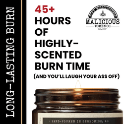 You're So Dope! I Just Knew Weed Be Friends 9oz Bestie Candle Malicious Women Co - Malicious Women Co. - Candles