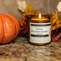 Happy Hallothanksmas! - Infused With " Weight Gain" - Malicious Women Co. - FallCandles