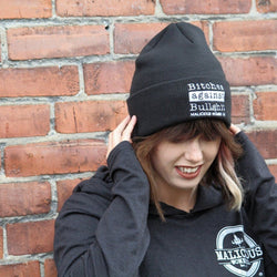 Malicious Women Co Bitches Against Bullshit Beanie - Malicious Women Co. - Apparel