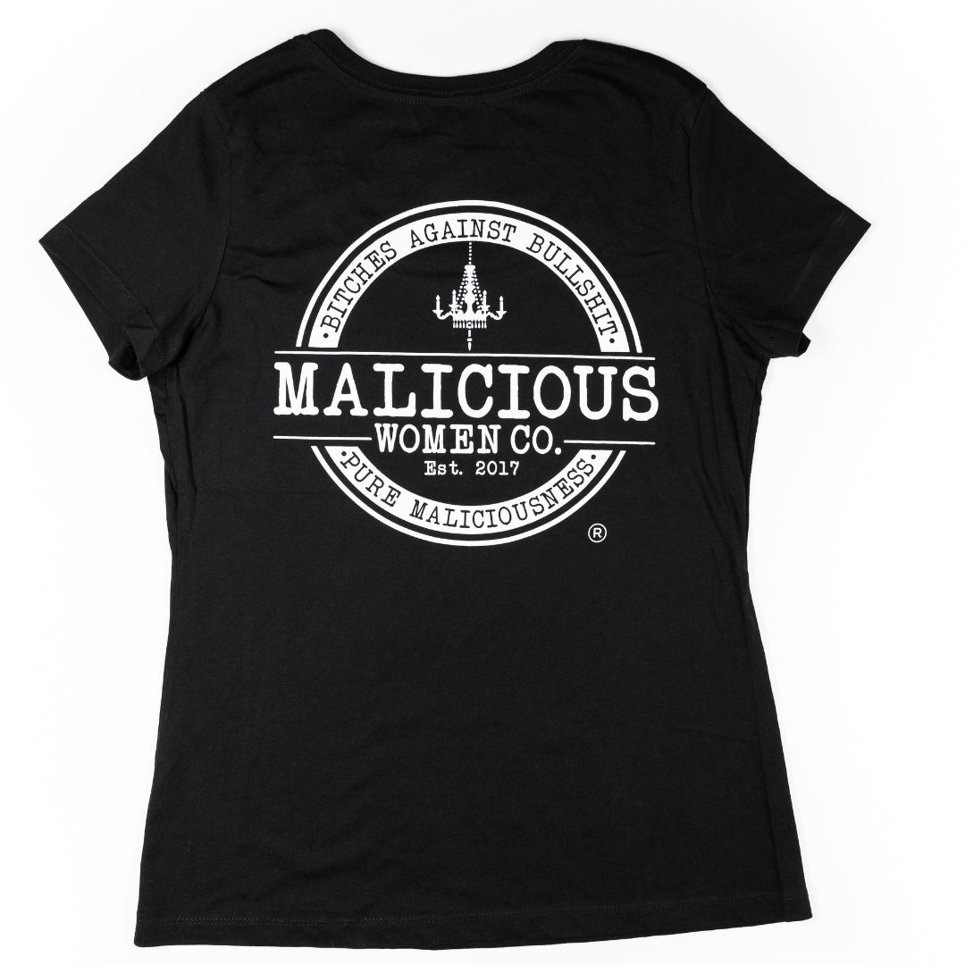 Pure Maliciousness Crew Neck T-Shirt - Malicious Women Co. - Apparel