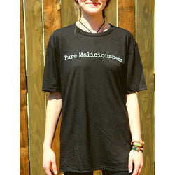 Pure Maliciousness Crew Neck T-Shirt - Malicious Women Co. - Apparel